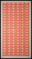 1948 1d GVI Channel Island Liberation Full Sheet UNMOUNTED MINT MNH