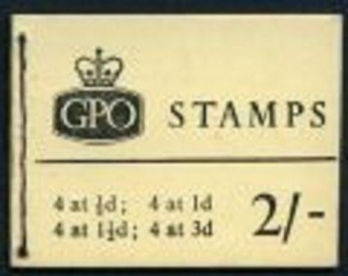 N13 2 - Aug 1963 Wilding GPO Booklet complete with all panes Non Phos MNH