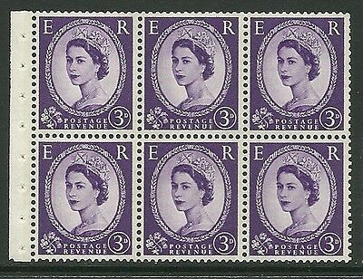 SB99 Wilding booklet pane Blue Phos on Cream perf type Ie Bottom UNMOUNTED MNT