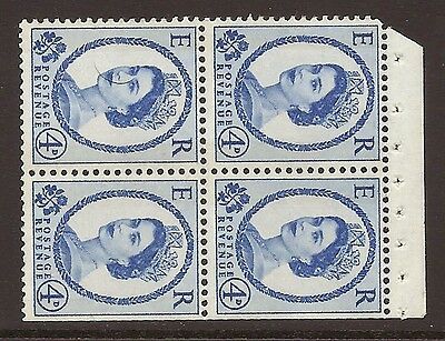 SB106a Wilding booklet pane Crowns perf type I(½v) trimmed perfs UNMOUNTED MNT