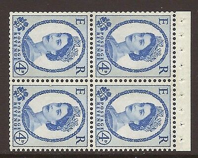 SB108a Wilding booklet pane Blue Phos perf type I UNMOUNTED MNT