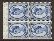 SB110 Wilding booklet pane Violet crown left perf AP UNMOUNTED MNT