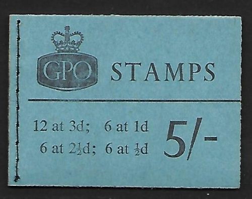 H59 5 - Wilding GPO booklet - Nov 1962 UNMOUNTED MINT