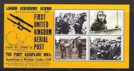 MS3220 2011 Aerial Post centenary miniature sheet UNMOUNTED MINT
