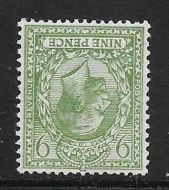 Sg 427wi 9d Olive Block Cypher Wmk Inverted UNMOUNTED MINT MNH