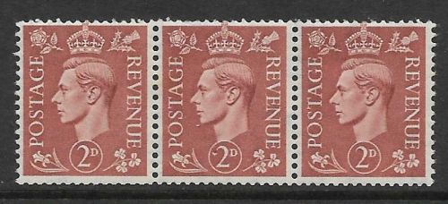 Sg 506e 2d GVI Colour Change horizontal Coil strip Swan headto 2 UNMOUNTED MINT