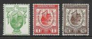 Sg 434i-436i 1929 George V PUC Commemorative set of 3 UNMOUNTED MINT MNH