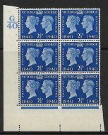 Sg 483 1940 2½d Centenary Cylinder G40 5 Dot UNMOUNTED MINT MNH