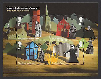 MS3179 2011 Royal Shakespeare Company miniature sheet UNMOUNTED MINT MNH