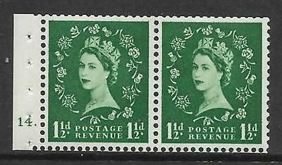 SB64 Wilding booklet pane Edward Cylinder 14 Dot Good perfs UNMOUNTED MNT