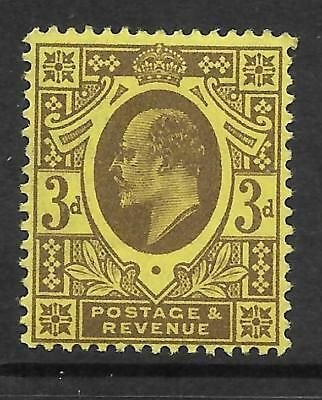 Sg 285 M22(1) 3d Purple on Lemon Harrison perf 15x14 UNMOUNTED MINT