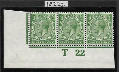N14(-) ½d D.Dull Cobalt Yellow-Green Royal Cypher Hendon cert UNMOUNTED MINT