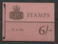 Sg Q27p 6 - Wildings GPO booklet with all panes perfect UNMOUNTED MINT MNH