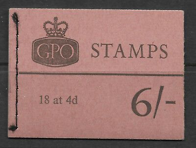 Sg Q27p 6 - Wildings GPO booklet with all panes perfect UNMOUNTED MINT MNH