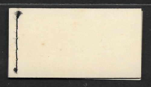 BD5 1 - Cream  GVI booklet - Trimmed perfs UNMOUNTED MINT