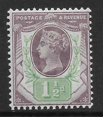 Sg 198 Spec K29(2) 1½d Dull Purple  Green Jubilee UNMOUNTED MINT