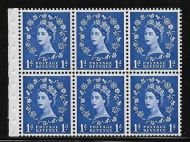 SB39 Wilding booklet pane Graphite perf type I UNMOUNTED MNT