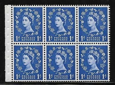 SB39 Wilding booklet pane Graphite perf type I UNMOUNTED MNT