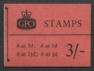 M16 3 - Wilding GPO booklet -  Dated Nov 59 UNMOUNTED MINT MNH
