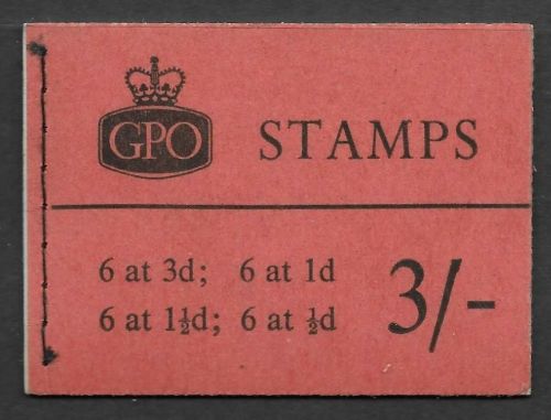 M16 3 - Wilding GPO booklet -  Dated Nov 59 UNMOUNTED MINT MNH