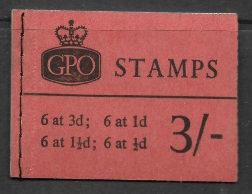 M71 3 - Wilding GPO booklet -  Dated Nov 64 UNMOUNTED MINT MNH