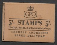 H30 5 - Wilding GPO booklet -  Dated Sept 57 UNMOUNTED MINT MNH