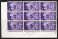 Sg 496b+c 1948 Olympic Games Cylinder 1 No Dot - listed varieties UNMOUNTED MINT