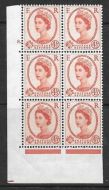 4½d Wilding Multi Crown on Cream Cyl 8 Dot perf A(E/I) UNMOUNTED MINT/MNH