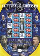 BC-043 GB 2004 05 Chelsea Heroes - Smiler sheet UNMOUNTED MINT
