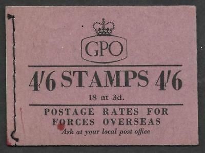 L1 4 6 Wilding GPO cypher Booklet with all panes Oct 1957 UNMOUNTED MINT