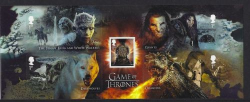 MS4043 2018 Game of Thrones - miniature sheet UNMOUNTED MINT