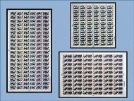 1966 Battle of Hastings (Ord) Set of Sheets With listed varflaws UNMOUNTED MINT
