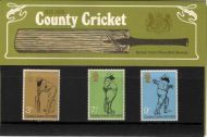 1973 Country Cricket Presentation pack UNMOUNTED MINT