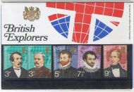 1973 British Explorers Presentation pack UNMOUNTED MINT