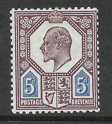 Spec M30(2) 5d Dull Red Purple  Bright Blue Somerset House UNMOUNTED MINT
