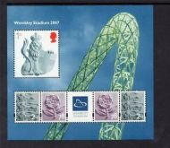 MS2740 2007 Wembley Stadium miniature sheet UNMOUNTED MINT MNH