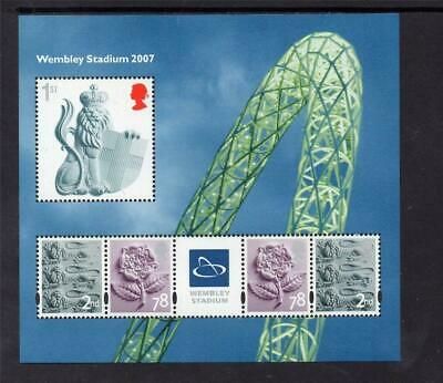 MS2740 2007 Wembley Stadium miniature sheet UNMOUNTED MINT MNH