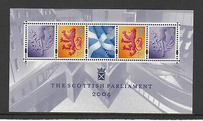 MSS132 2004 Scottish Parliament Miniature Sheet - UNMOUNTED MINT