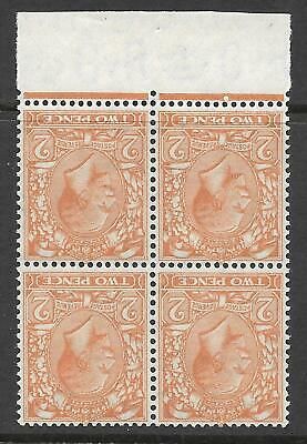 Sg 421wi 2d Pale Orange Block Cypher Wmk Inverted UNMOUNTED MINT