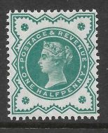 Sg 213 Spec K28(-) ½d Deep Bright Blue Green Jubilee with cert UNMOUNTED MINT