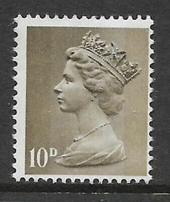 Sg 741a 10d Pre-decimal Machin on Uncoated paper - UNMOUNTED MINT