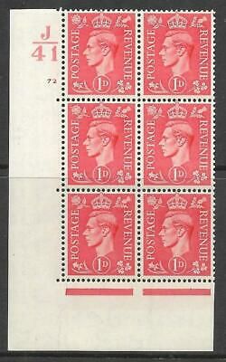 1d Pale scarlet J41 72 No Dot perf 5(E I) UNMOUNTED MINT