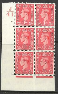 1d Pale scarlet J41 73 No Dot perf 5(E I) UNMOUNTED MINT