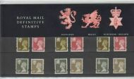 1993 Scotland Wales NI Regional Definitive Pack no.31 Presentation pack