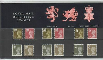 1993 Scotland Wales NI Regional Definitive Pack no.31 Presentation pack