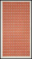 ½d Wilding Violet 9.5mm Full Sheet Cyl 27 No Dot UNMOUNTED MINT MNH