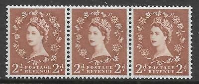 S49c 2d Wilding 9.5mm Violet with variety - Extra leg to R UNMOUNTED MINT