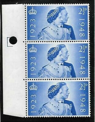 Sg 493a 1948 Silver Wedding with listed variety spot on shoulder UNMOUNTED MINT