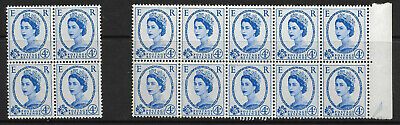 S82c  ca 4d Wilding Edward With listed flaw UNMOUNTED MINT