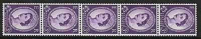 S70 3d Wilding multi crownsVertical coil strip UNMOUNTED MINT MNH